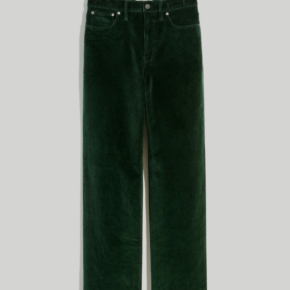 Madewell Kick Out Corduroy Pants